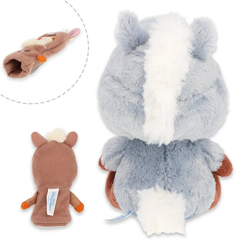 NOV 17 PREORDER - Tokyo Disney Resort - New Years 2025 - Chip - Zodiac Plush & Finger Puppet Set