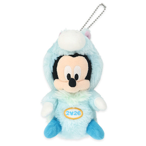 NOV 17 PREORDER - Tokyo Disney Resort - New Years 2025 - Mickey Mouse - Zodiac Plush Keychain / Pin