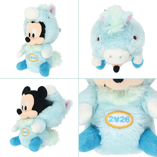 NOV 17 PREORDER - Tokyo Disney Resort - New Years 2025 - Mickey Mouse - Zodiac Plush Keychain / Pin