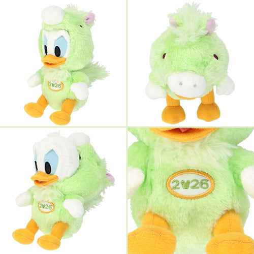 NOV 17 PREORDER - Tokyo Disney Resort - New Years 2025 - Donald Duck - Zodiac Plush Keychain / Pin