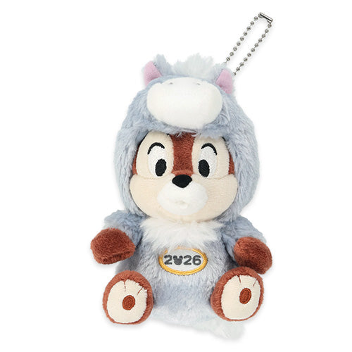 NOV 17 PREORDER - Tokyo Disney Resort - New Years 2025 - Chip - Zodiac Plush Keychain / Pin