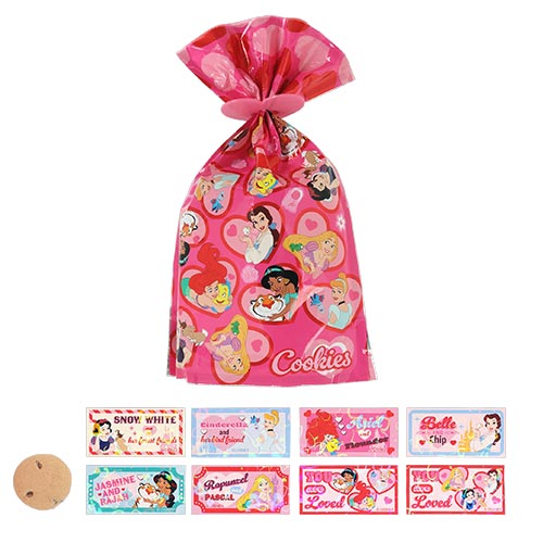 22 JAN PREORDER - Tokyo Disney Resort - Disney Princess - Cookies with Sticker