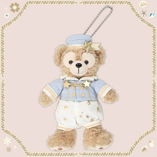 18 DEC PREORDER - Disneysea Limited - Encore Collection - Starry Dreams (2021) - Duffy & Friends Plush Keychain / Pin (Copy)