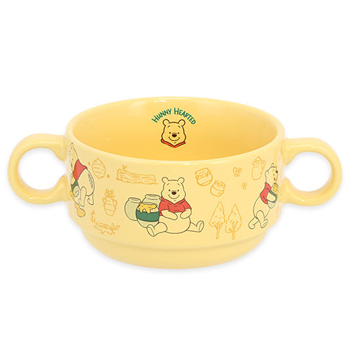 DEC 4 PREORDER - Tokyo Disney Resort - Winnie the Pooh - Soup Bowl (yellow)
