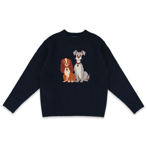 DEC 26 PREORDER - Tokyo Disney Resort - Lady & the Tramp - Oversized Unisex Sweater