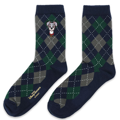 DEC 26 PREORDER - Tokyo Disney Resort - Lady & the Tramp - Tramp Socks -   25-27cm