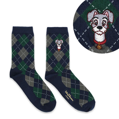 DEC 26 PREORDER - Tokyo Disney Resort - Lady & the Tramp - Tramp Socks -   25-27cm