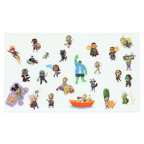 Tokyo Disney Resort - It's a Small World with Groot - Sticker Set