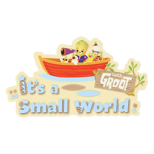 Tokyo Disney Resort - It's a Small World with Groot - Magnet