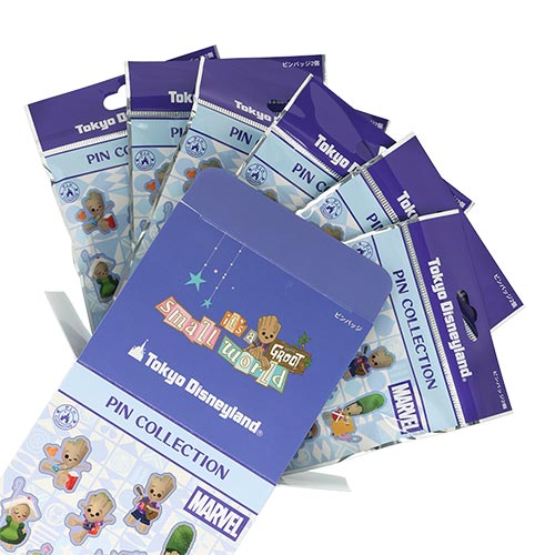 Tokyo Disney Resort - It's a Small World with Groot - Pin Blind Box Full Set