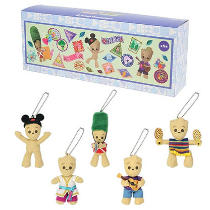 Tokyo Disney Resort - It's a Small World with Groot - Plush Keychain - Blind Box Full Set