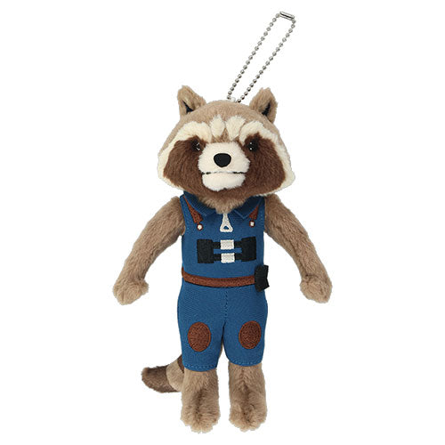 Tokyo Disney Resort - It's a Small World with Groot - Rocket - Plush Keychain / Pin