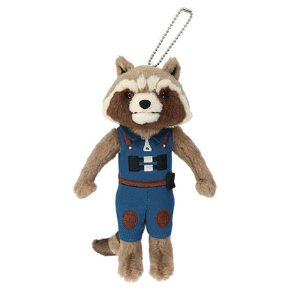Tokyo Disney Resort - It's a Small World with Groot - Rocket - Plush Keychain / Pin