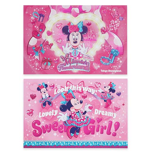 JAN 13 PREORDER - Tokyo Disney Resort - Pal-Palooza - Minnie's Funderland - Postcard Set