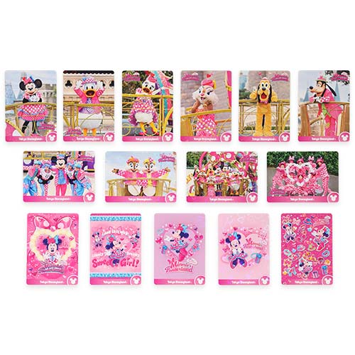 JAN 13 PREORDER - Tokyo Disney Resort - Pal-Palooza - Minnie's Funderland - Collection Cards