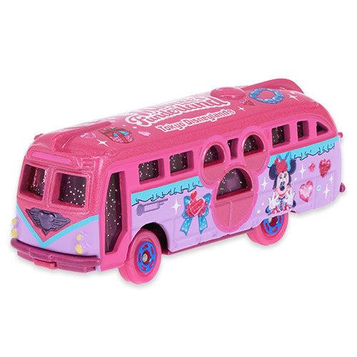 JAN 13 PREORDER - Tokyo Disney Resort - Pal-Palooza - Minnie's Funderland - Tomica - Resort Liner Bus