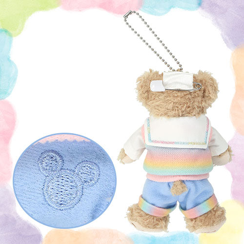 JAN 13 PREORDER - Disneysea Limited - Duffy & Friends - Heartfelt Letters of Friendship - Duffy Plush Keychain / Pin