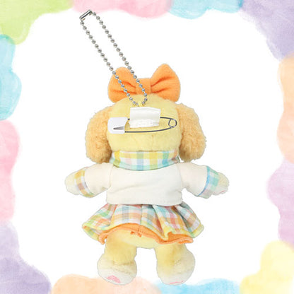 JAN 13 PREORDER - Disneysea Limited - Duffy & Friends - Heartfelt Letters of Friendship - Cookie Ann - Plush Keychain / Pin