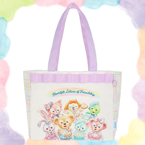 JAN 13 PREORDER - Disneysea Limited - Duffy & Friends - Heartfelt Letters of Friendship - Tote Bag