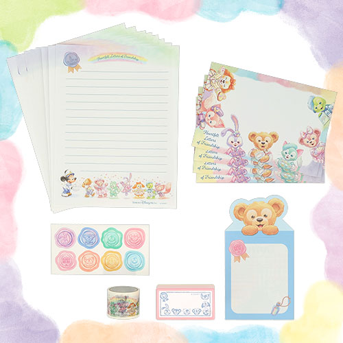 JAN 13 PREORDER - Disneysea Limited - Duffy & Friends - Heartfelt Letters of Friendship - Letter Set