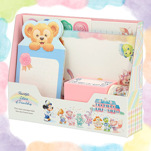 JAN 13 PREORDER - Disneysea Limited - Duffy & Friends - Heartfelt Letters of Friendship - Letter Set