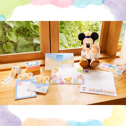 JAN 13 PREORDER - Disneysea Limited - Duffy & Friends - Heartfelt Letters of Friendship - Letter Set