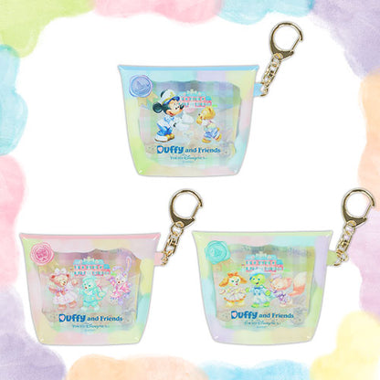 JAN 13 PREORDER - Disneysea Limited - Duffy & Friends - Heartfelt Letters of Friendship - Pouch Keychain Set