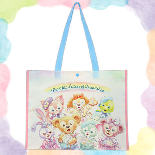 JAN 13 PREORDER - Disneysea Limited - Duffy & Friends - Heartfelt Letters of Friendship - ECO Bag