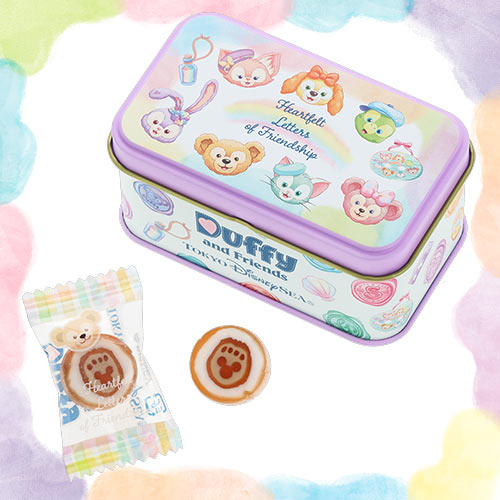 JAN 13 PREORDER - Disneysea Limited - Duffy & Friends - Heartfelt Letters of Friendship - Candy Tin