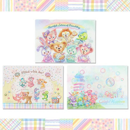 JAN 13 PREORDER - Disneysea Limited - Duffy & Friends - Heartfelt Letters of Friendship - Clear File Set