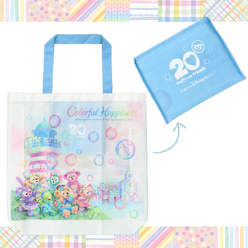 JAN 13 PREORDER - Disneysea Limited - Duffy & Friends - Heartfelt Letters of Friendship - Large ECO Bag