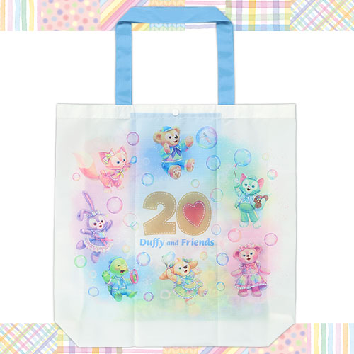 JAN 13 PREORDER - Disneysea Limited - Duffy & Friends - Heartfelt Letters of Friendship - Large ECO Bag