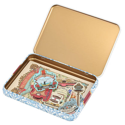 13 JAN PREORDER - Disneysea Limited -  Disney Story Beyond - Palazzo Canal - Postcard & Sticker Tin