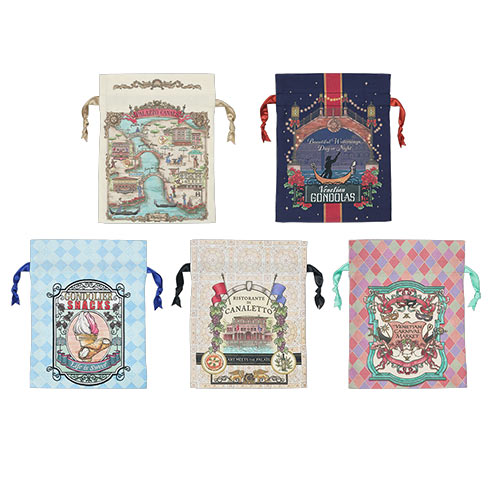13 JAN PREORDER - Disneysea Limited -  Disney Story Beyond - Palazzo Canal - Drawstring Bag - Blind Box