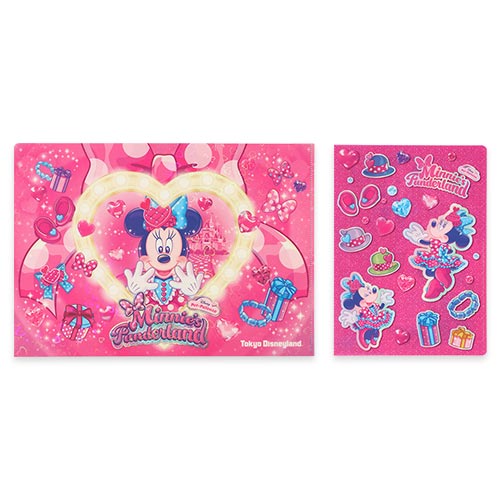 JAN 13 PREORDER - Tokyo Disney Resort - Pal-Palooza - Minnie's Funderland - Clear File Set