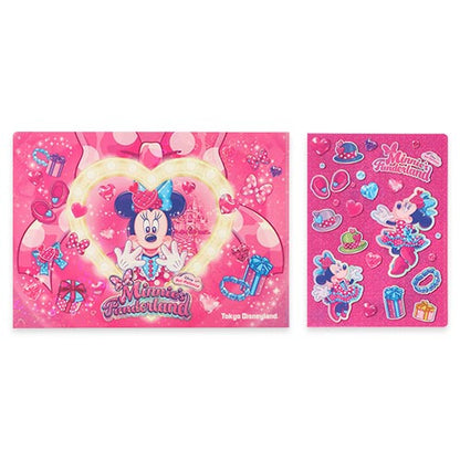 JAN 13 PREORDER - Tokyo Disney Resort - Pal-Palooza - Minnie's Funderland - Clear File Set