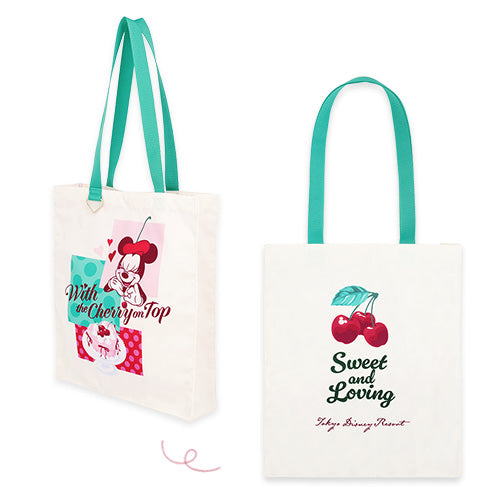 FEB 5 PREORDER - Tokyo Disney Resort - Cherry Collection - Minnie Mouse -  Tote Bag