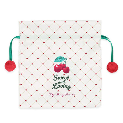 FEB 5 PREORDER - Tokyo Disney Resort - Cherry Collection - Minnie Mouse -  Drawstring Bag