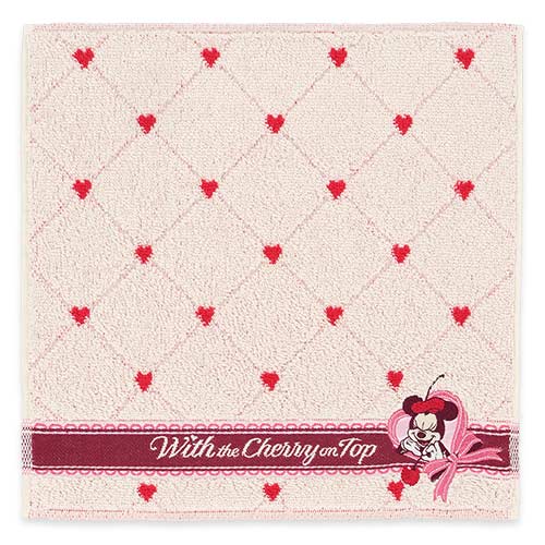 FEB 5 PREORDER - Tokyo Disney Resort - Cherry Collection - Minnie Mouse -  Mini Towel Set