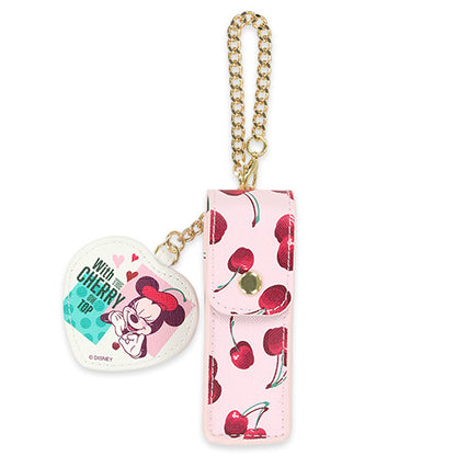FEB 5 PREORDER - Tokyo Disney Resort - Cherry Collection - Minnie Mouse -  Lipstick Case Charm with Mirror