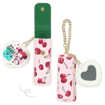 FEB 5 PREORDER - Tokyo Disney Resort - Cherry Collection - Minnie Mouse -  Lipstick Case Charm with Mirror