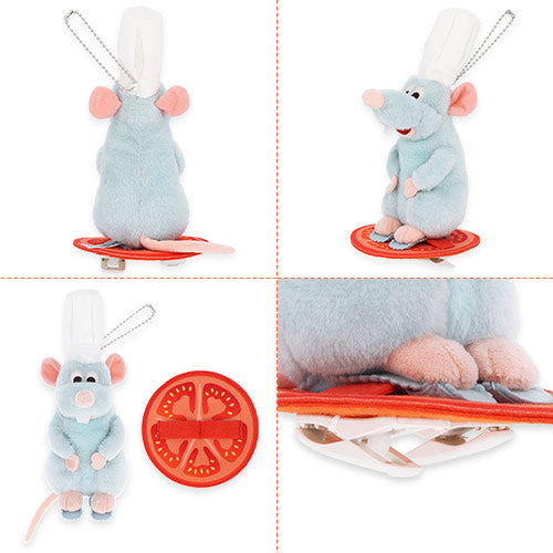 APRIL 8 PREORDER - Disneysea Limited - Food & Wine Festival - Ratatouille - Shoulder Clip Plush