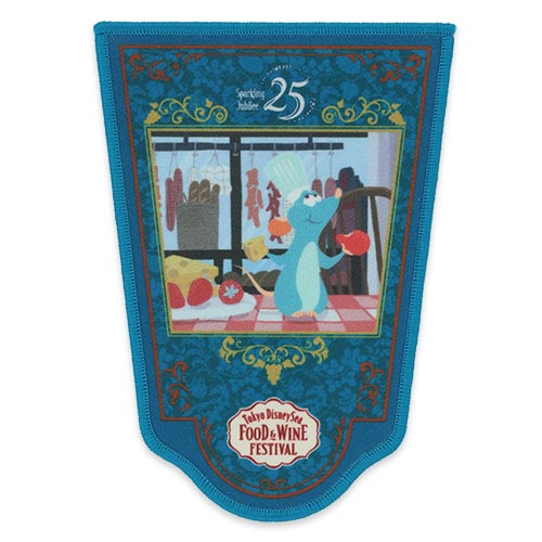APRIL 8 PREORDER - Disneysea Limited - Food & Wine Festival - Ratatouille - Patch Pin