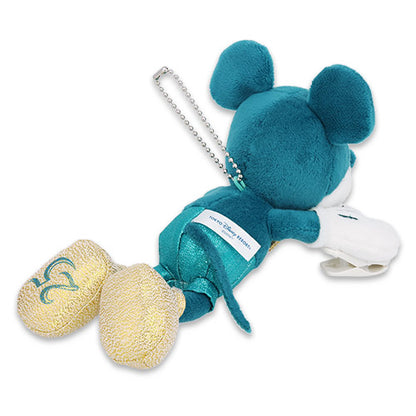 APRIL 8 PREORDER - Disneysea 25th Anniversary - Sparkling Jubilee - Mickey Mouse -  Shoulder Clip Plush