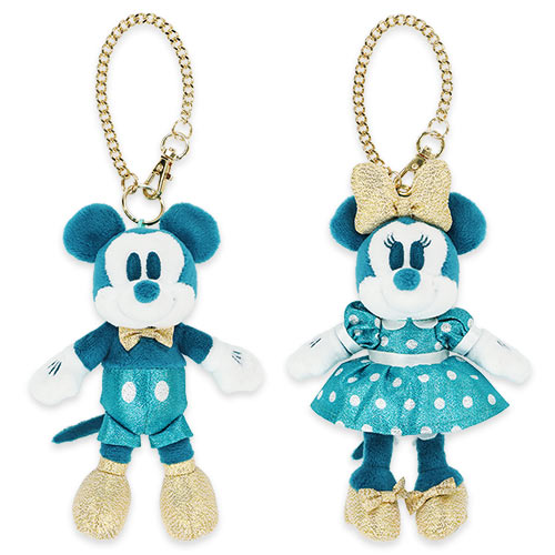 Disneysea 25th Anniversary - Sparkling Jubilee - Minnie & Mickey Mouse - Plush Charm Set