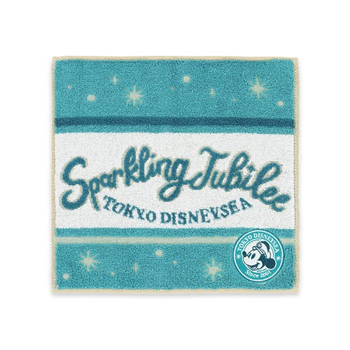 APRIL 8 PREORDER - Disneysea 25th Anniversary - Sparkling Jubilee - Mini Towel