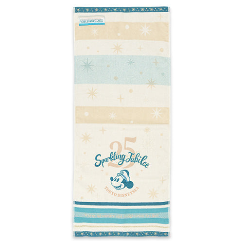 APRIL 8 PREORDER - Disneysea 25th Anniversary - Sparkling Jubilee - Face Towel