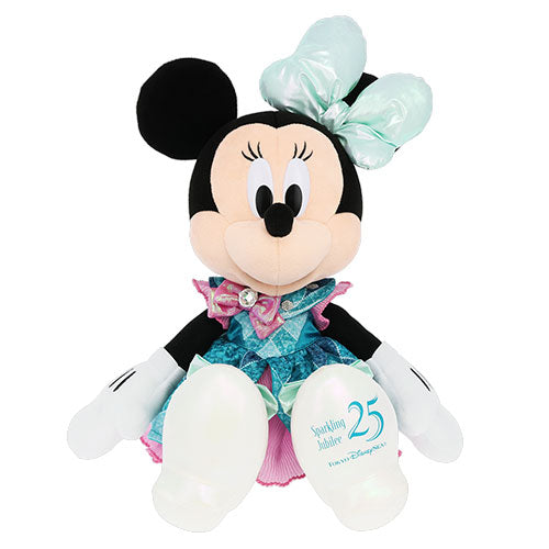 APRIL 8 PREORDER - Disneysea 25th Anniversary - Sparkling Jubilee - Minnie Mouse Plush