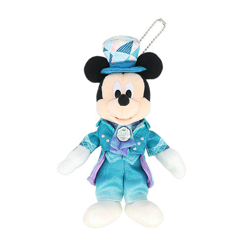 APRIL 8 PREORDER - Disneysea 25th Anniversary - Sparkling Jubilee - Mickey Mouse - Plush Keychain / Pin