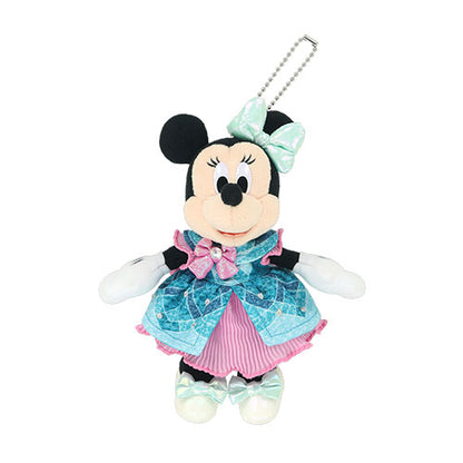APRIL 8 PREORDER - Disneysea 25th Anniversary - Sparkling Jubilee - Minnie Mouse - Plush Keychain / Pin